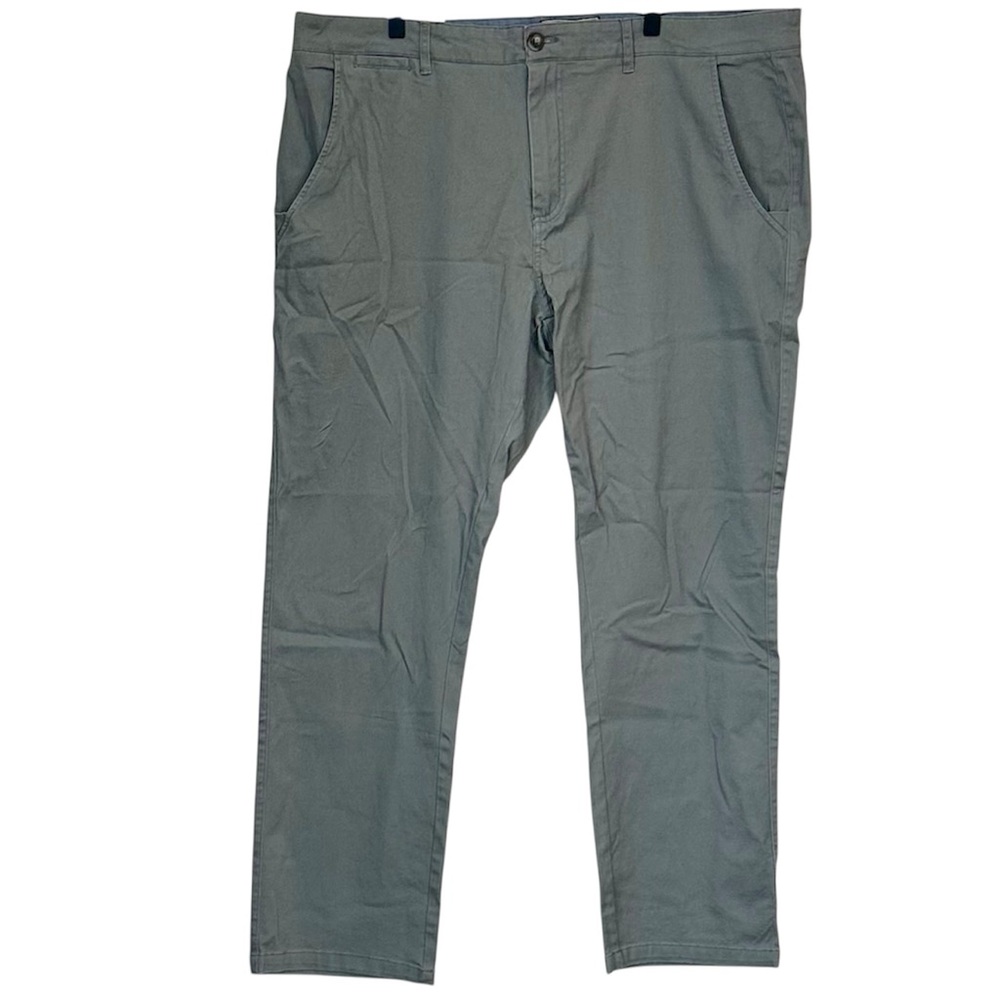 NWT Flag & Anthem Men's Classic Gray Straight Leg Chinos - Size: 42/32